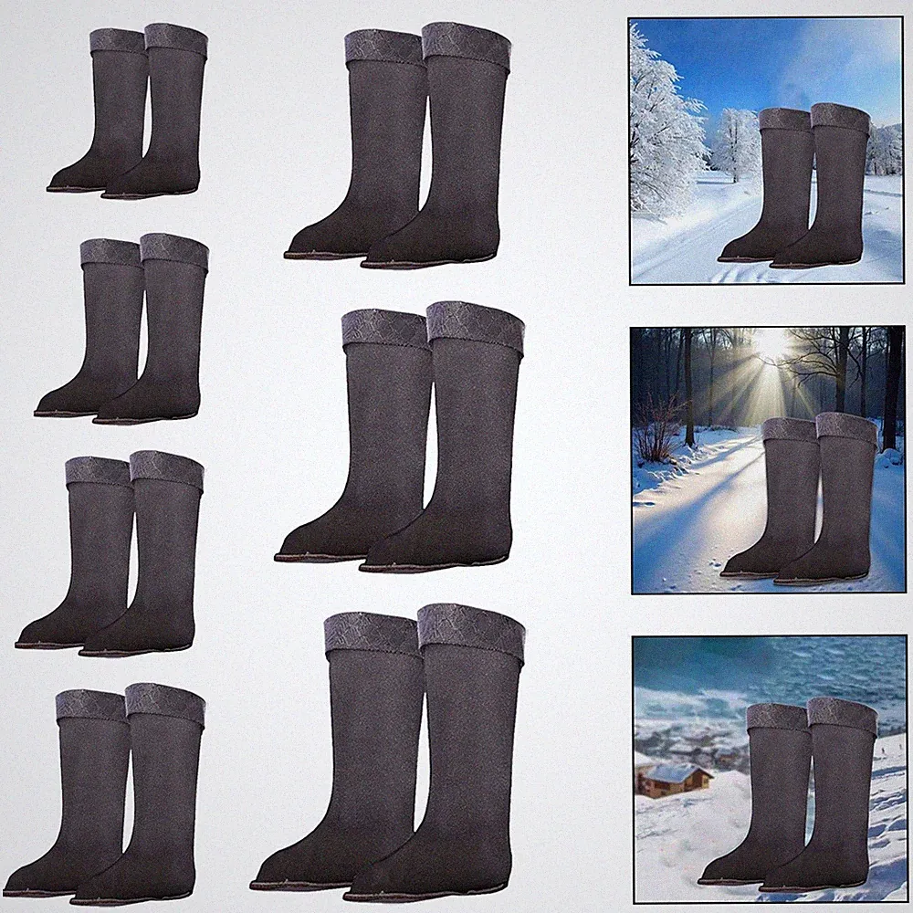 1 Pair Boot Liners, Warmer Insulated Liners for Backpacking Footwear Camping