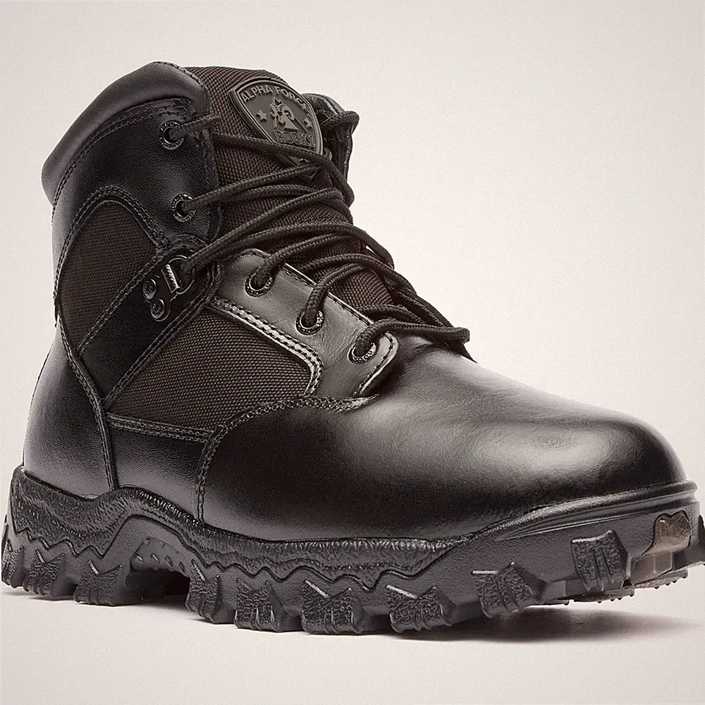 $139 NIB Sz 16M Rocky Alpha Force Waterproof Combat Public Service Boots Leather