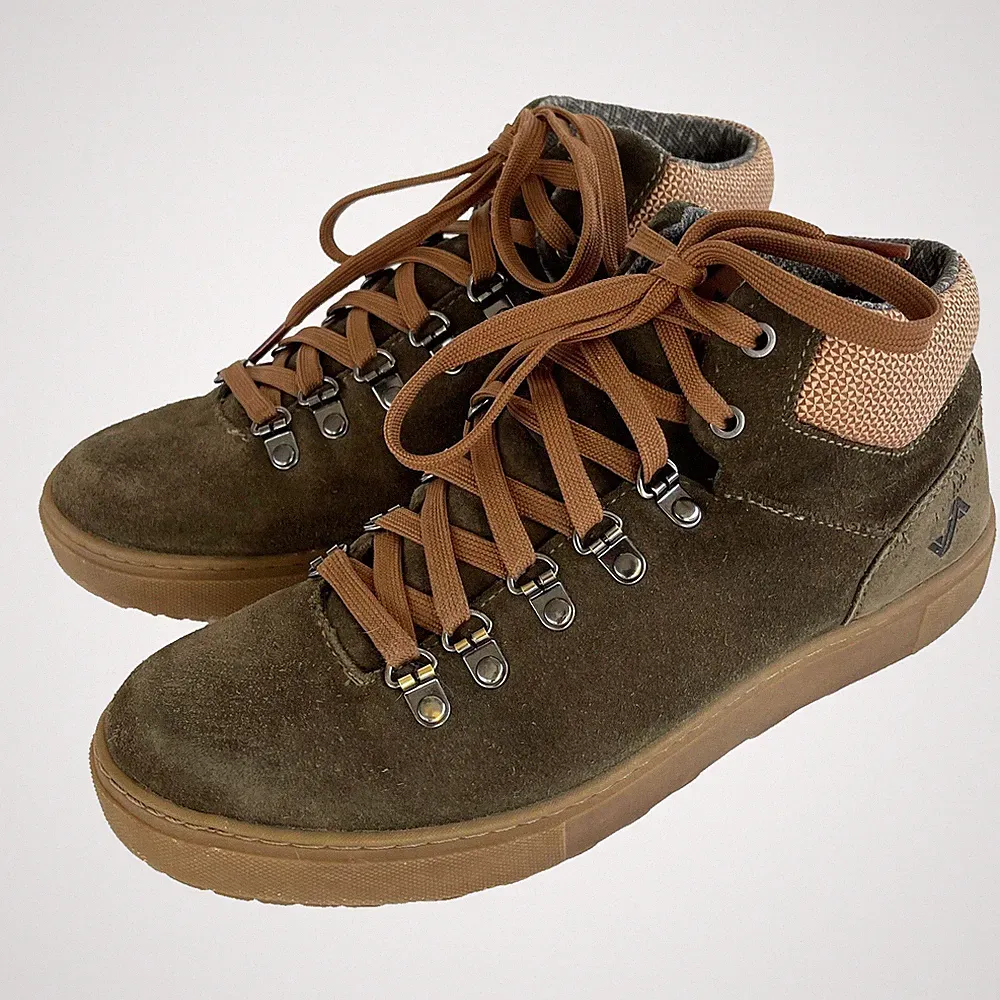 $150 Forsake Lucie Mid Waterproof Outdoor Sneaker Chukka Boot Olive US 9 EU 39.5