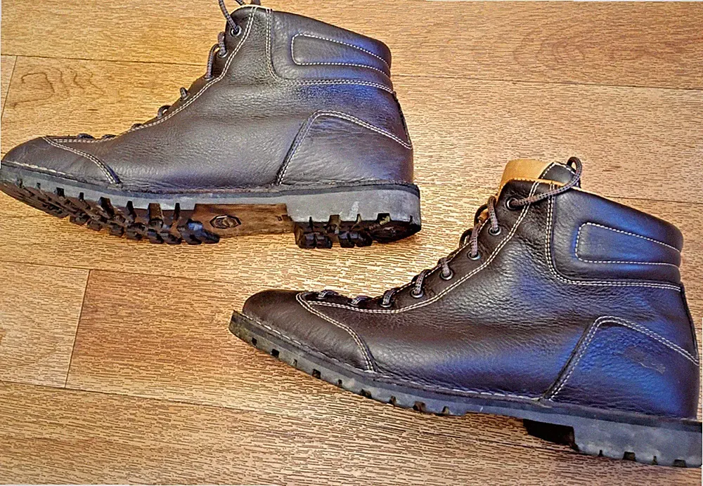 2025 Model Mens Made in Italy Gronell Light Hiking Leather Boots Size US 12.5
