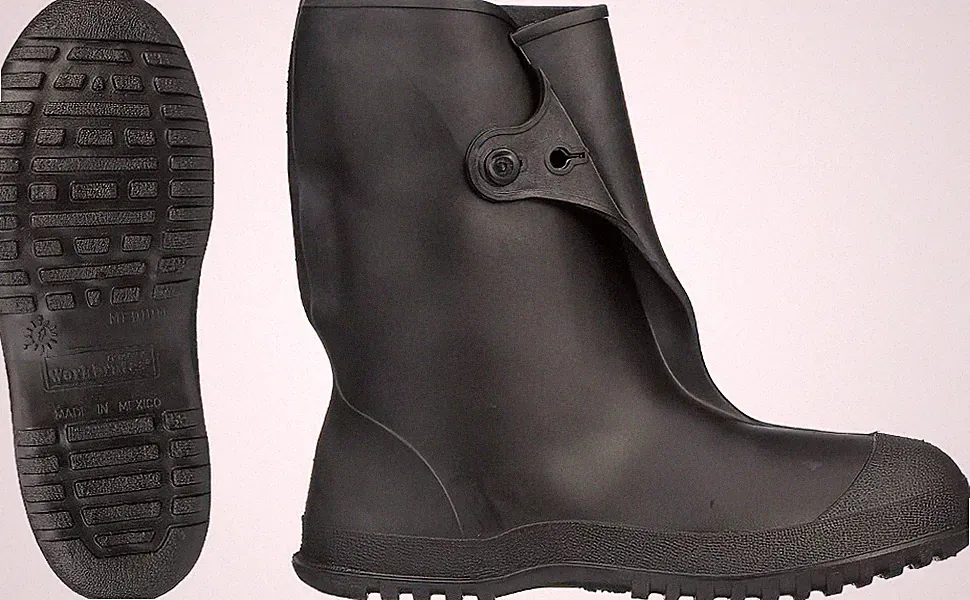 35121 PVC Rubber Waterproof Mud Rain Snow Hunting Galoshes OVER WORK BOOTS SHOES