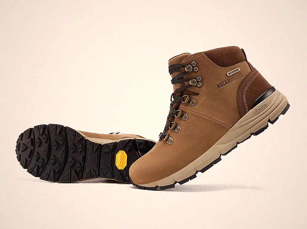 6'' Hiking Boots for Men Non Slip Outsole Waterproof Shoes Travel Boots