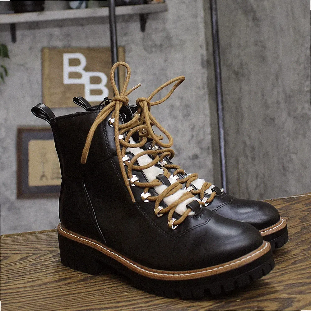 a New Day Womens Leighton Hiking Boots 85973869 Black 6.5M