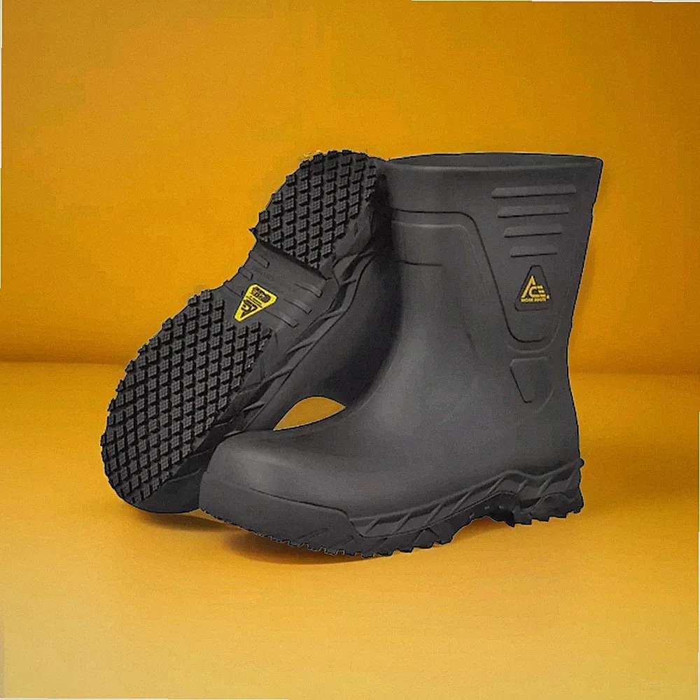ACE 64133 Work Boots Unisex Bullfrog Pro II Slip Resistant Men 4 / Women 6