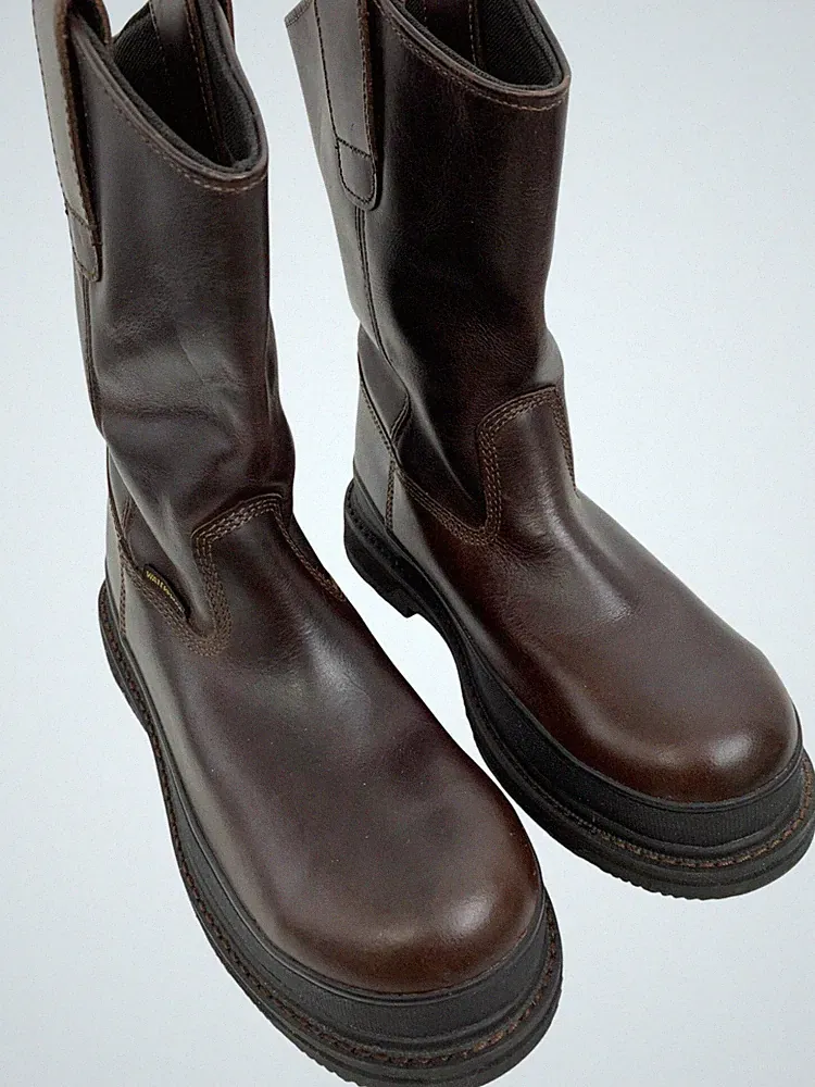 Ace Bronco II Work Boots 77609 Unisex Leather Safety USA M 5 / W 6.5 V10651
