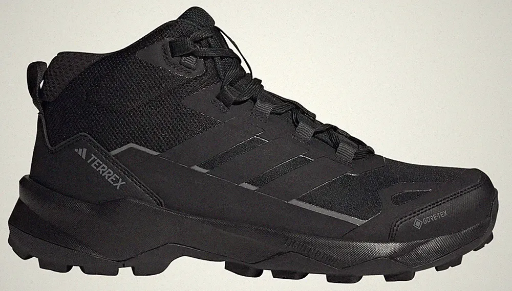 Adidas JQ2207 Terrex Skychaser AX5 Mid Black Gore-tex Hiking Shoes