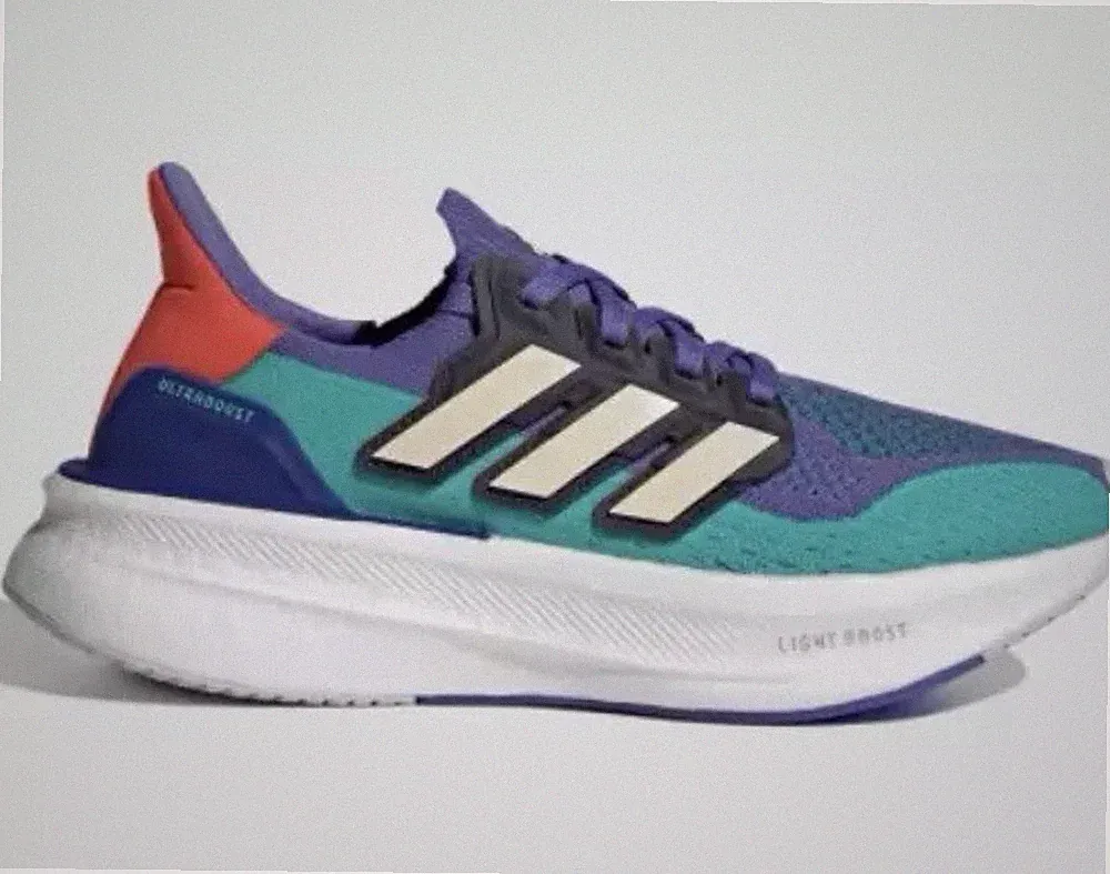 adidas Kids ULTRABOOST 5 J (IH7595) Cobalt Blue/Sand/Red-Size 6.5 Y - NIB