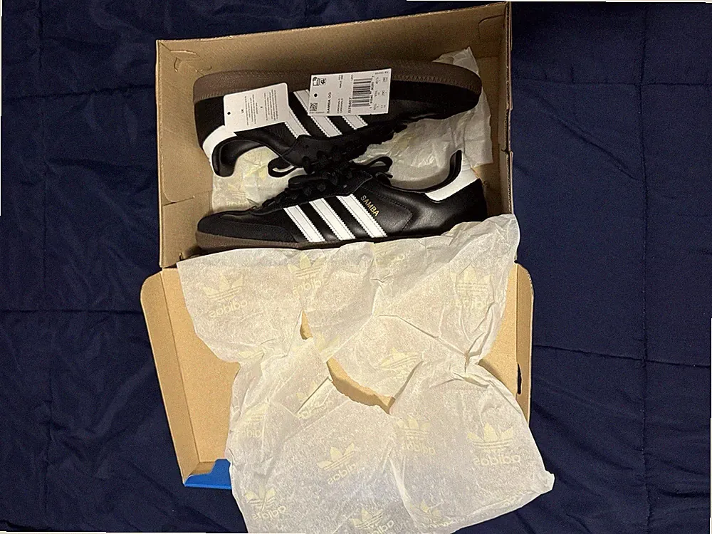 Adidas Samba OG Shoes Black M 11