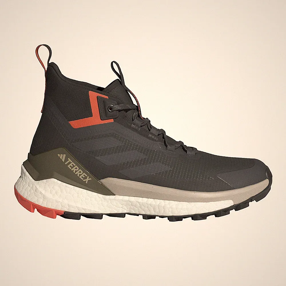 adidas Terrex Free Hiker 2.0 GoreTex Hiking Mens Black Sneakers Athletic Shoes