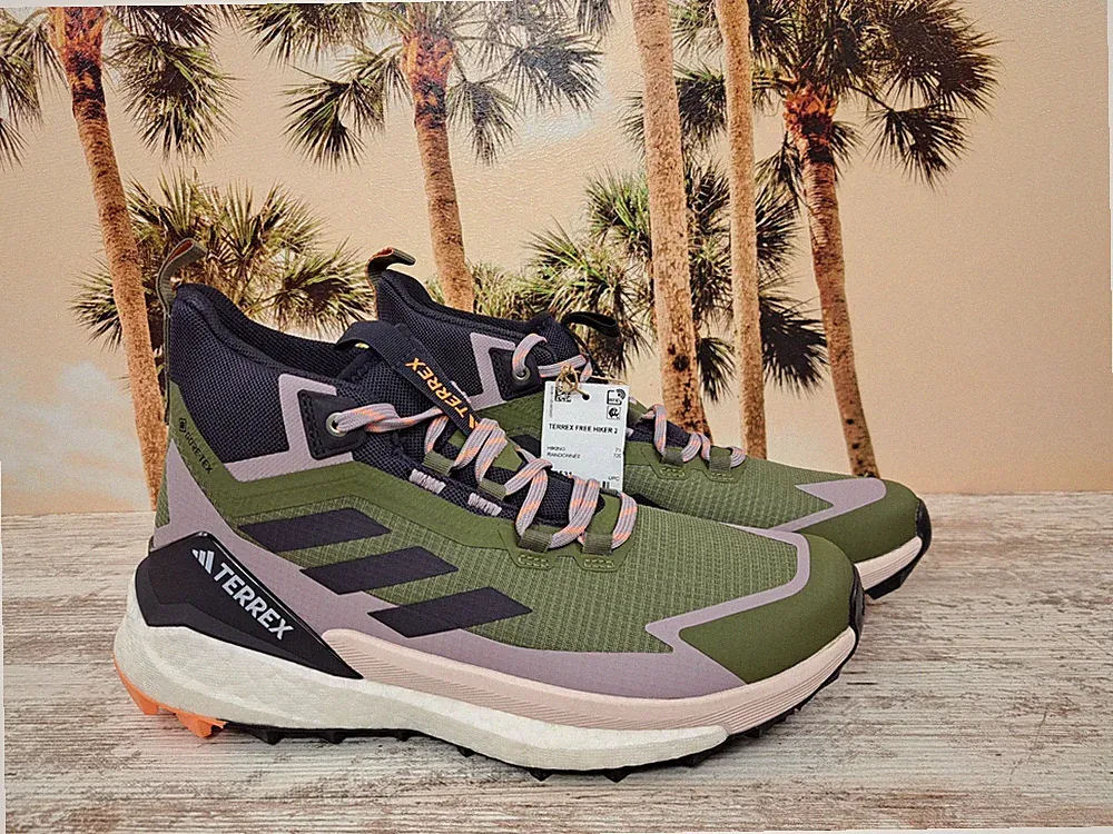 Adidas Terrex Free Hiker 2 GTX Gore-Tex Trail Boots Shoes Women's Size 9 NEW