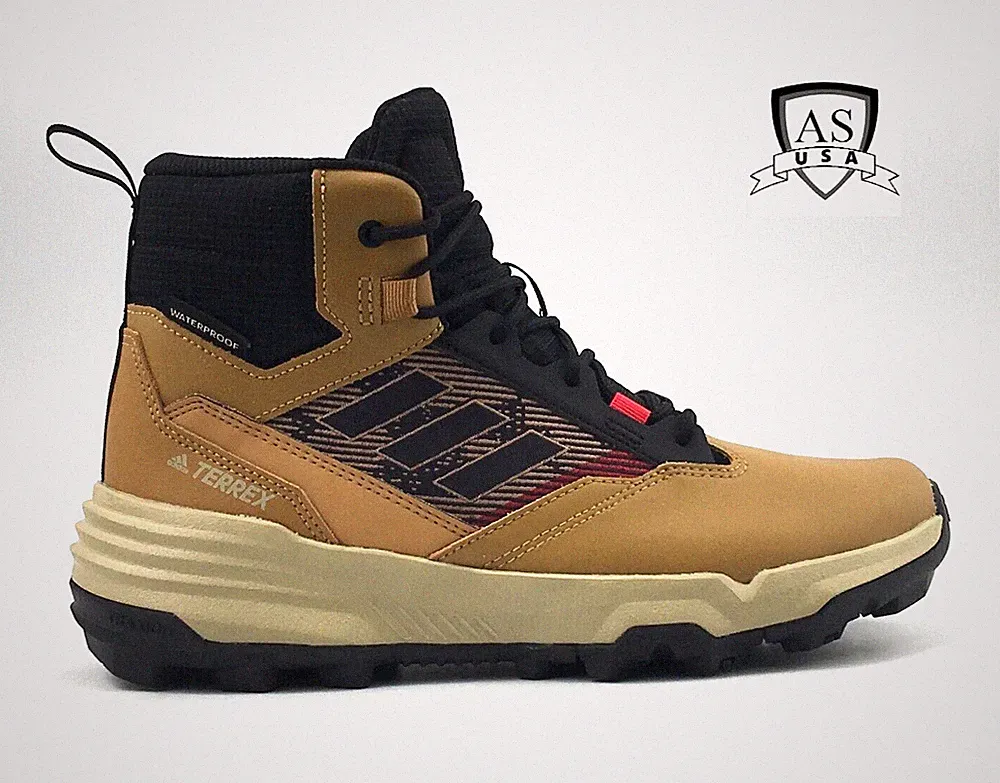 Adidas Terrex Unity Men’s Multi Sz Sneakers Waterproof Hiking Shoes Brown GZ3970