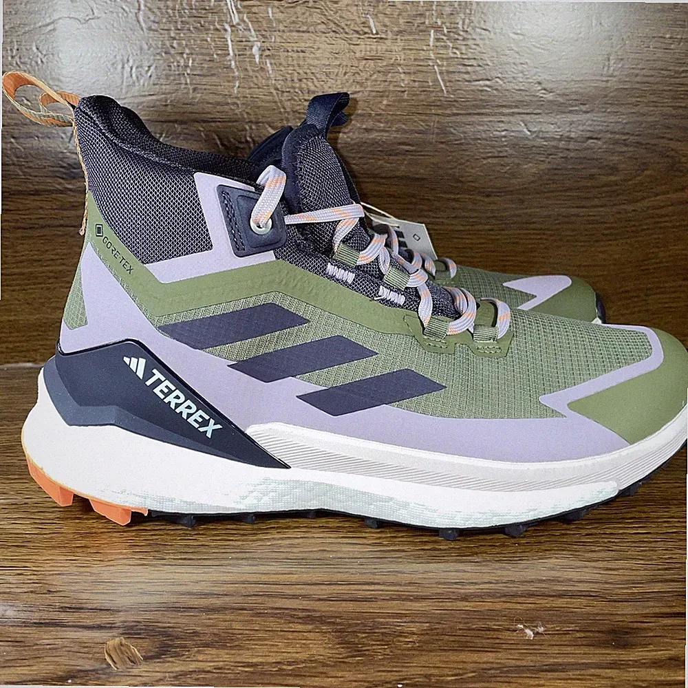 Adidas Terrex Women’s Free Hiker 2.0 GTX Hiking Shoes Size 10 Boots Trail Mid
