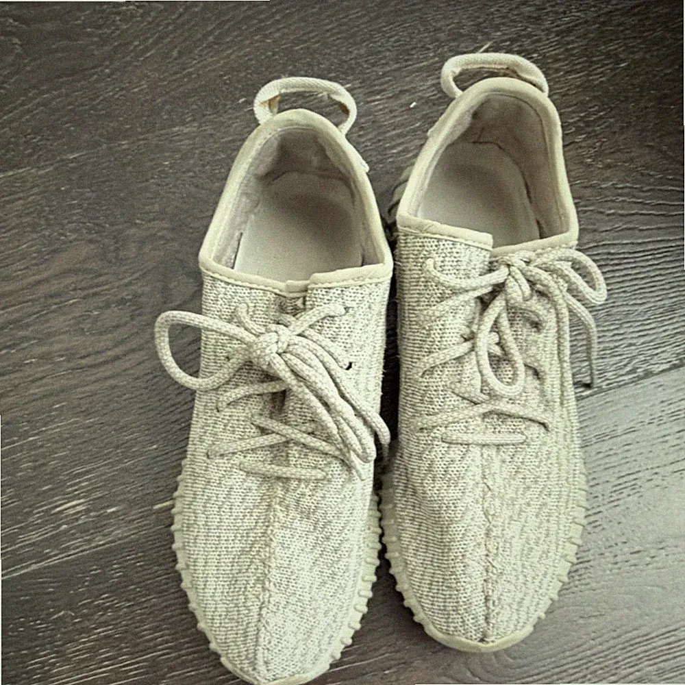 adidas Yeezy Boost 350 Moonrock Primeknit Lace-Up Sneakers Gray Men