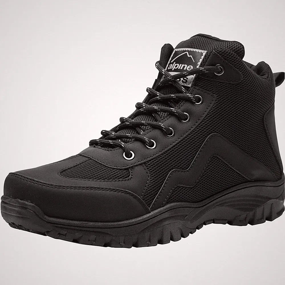 Alpine Swiss Brent Men's Lightweight Hiking Boots | Durable Outdoor Walking