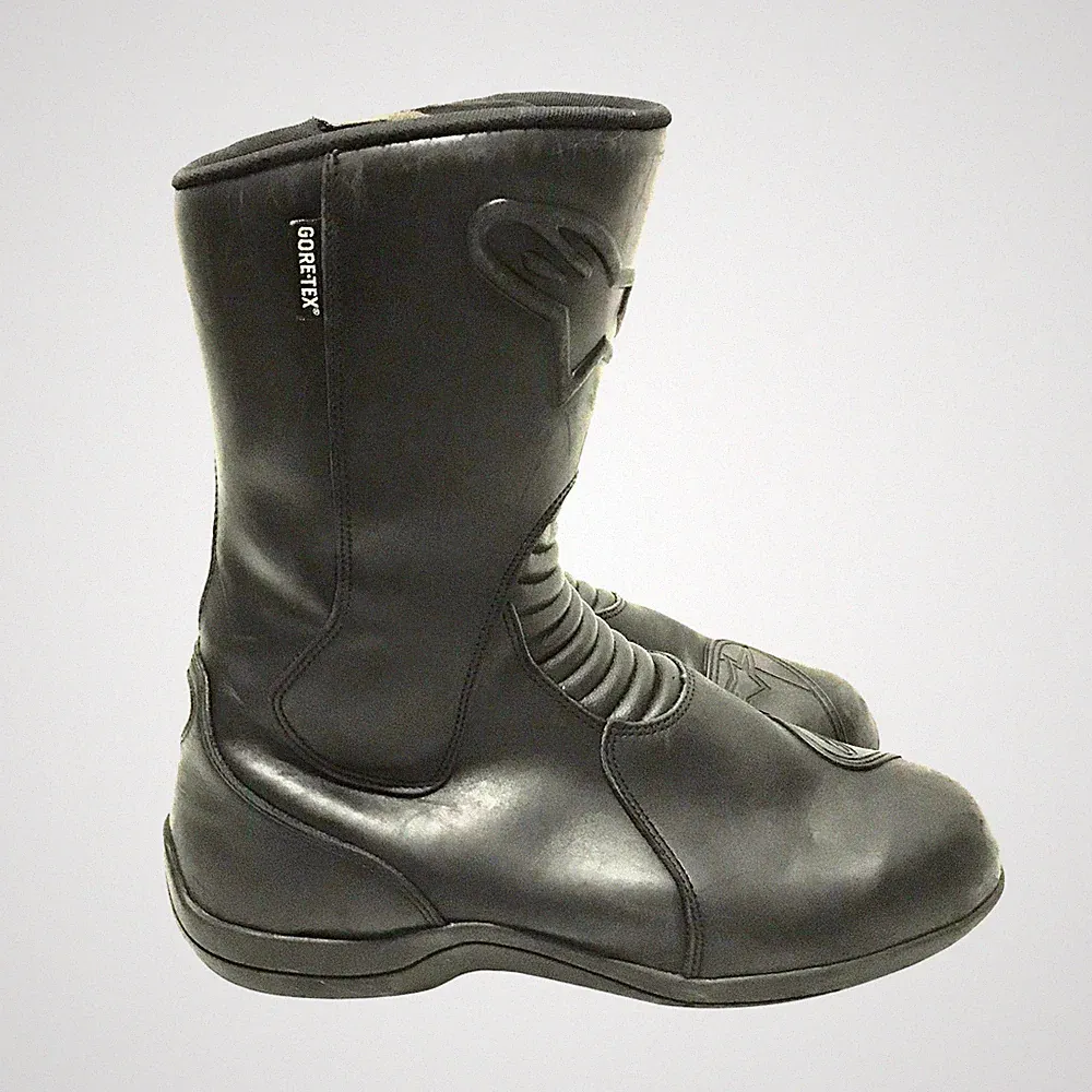 Alpinestars Web Gore-Tex Men's Street Motorcycle Boots 14.5/48 Black Leather