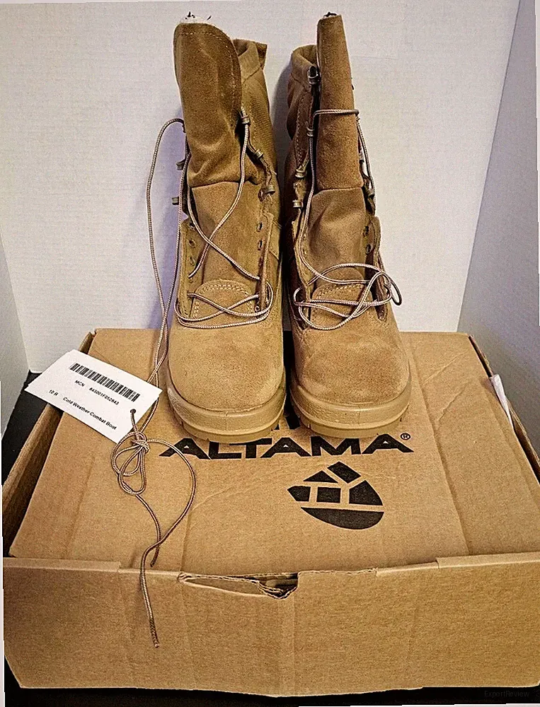 Altama 402903 Military Combat Boots Army Flight Vehicle Crewman Men Size 10 R