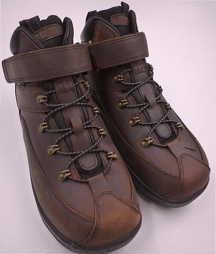 APEX ARIYA A4100MNX09 X-WIDE BROWN MENS HIKING BOOTS SIZE 9