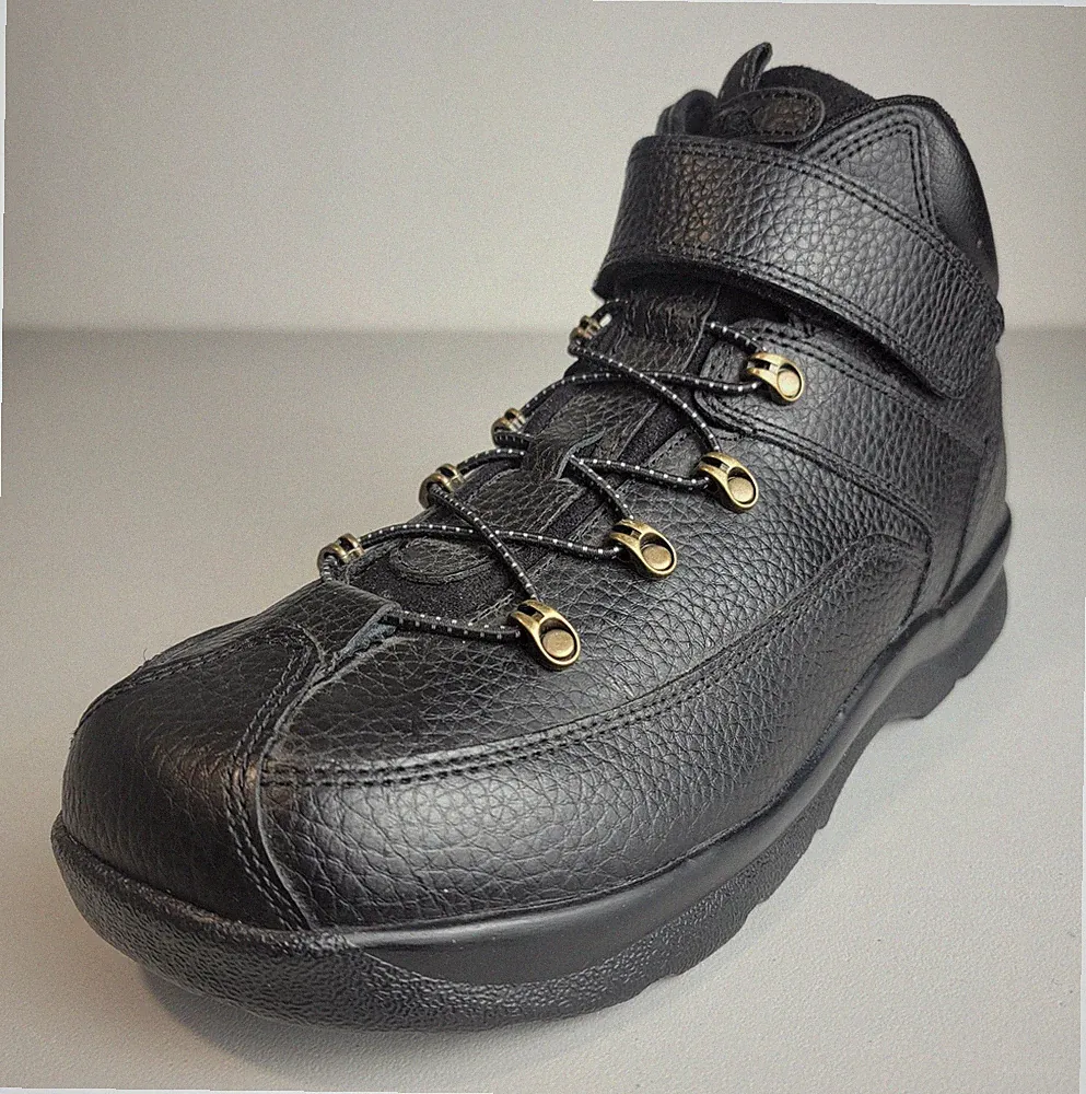 Apex Ariya Hiking ONE LEFT BOOT Men's 8.5 Wide Black Leather Bungee Lace A4000M