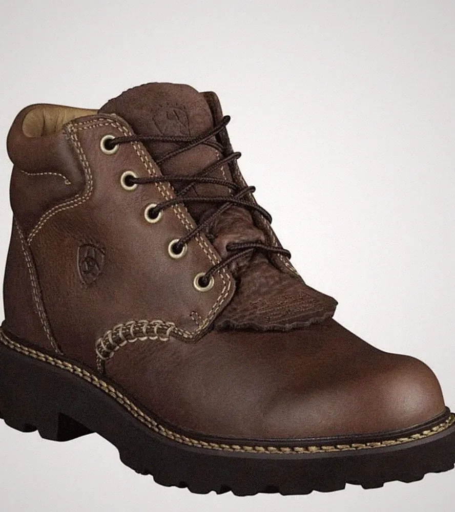 Ariat Canyon Leather 4LR Lace Up Ankle Hiking Work Boots EVA Sole Women's 7.5 B