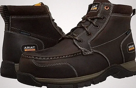 Ariat Edge LTE Chukka H2O Composite Toe Working Boots For Men-Size 8.5