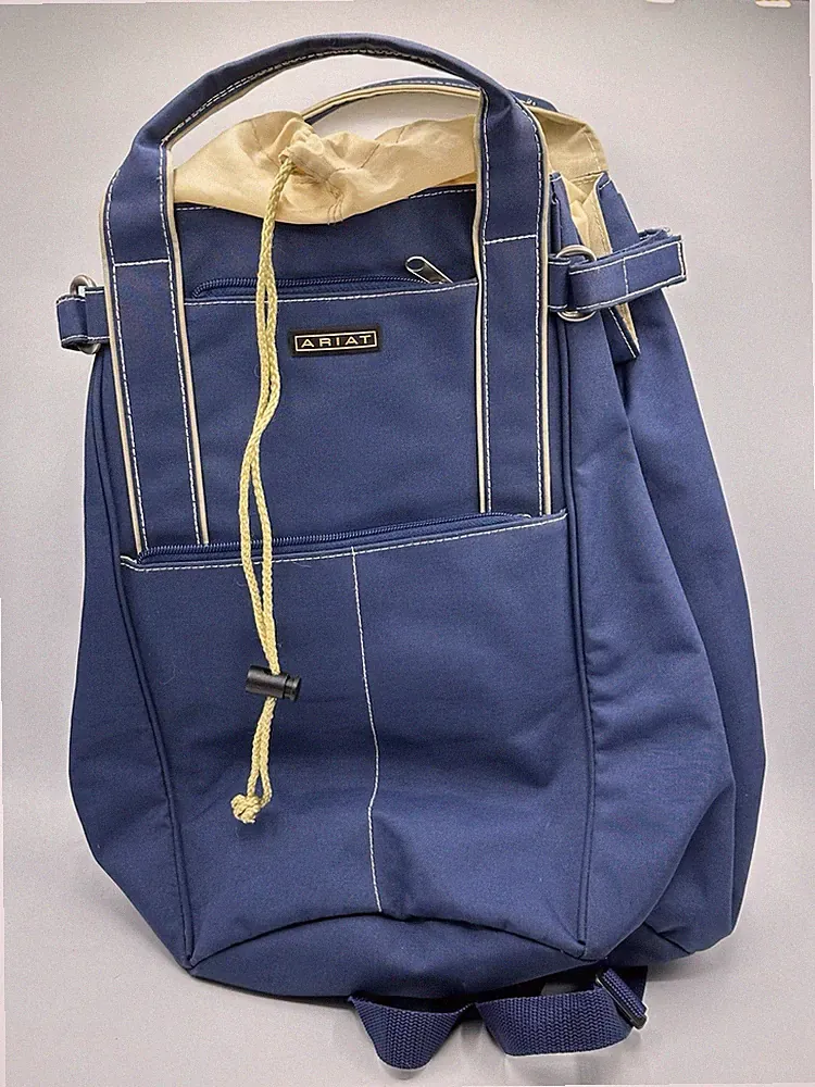 Ariat Gear Bag Carry All Canvas Tote Convertible Backpack with Handles Nylon