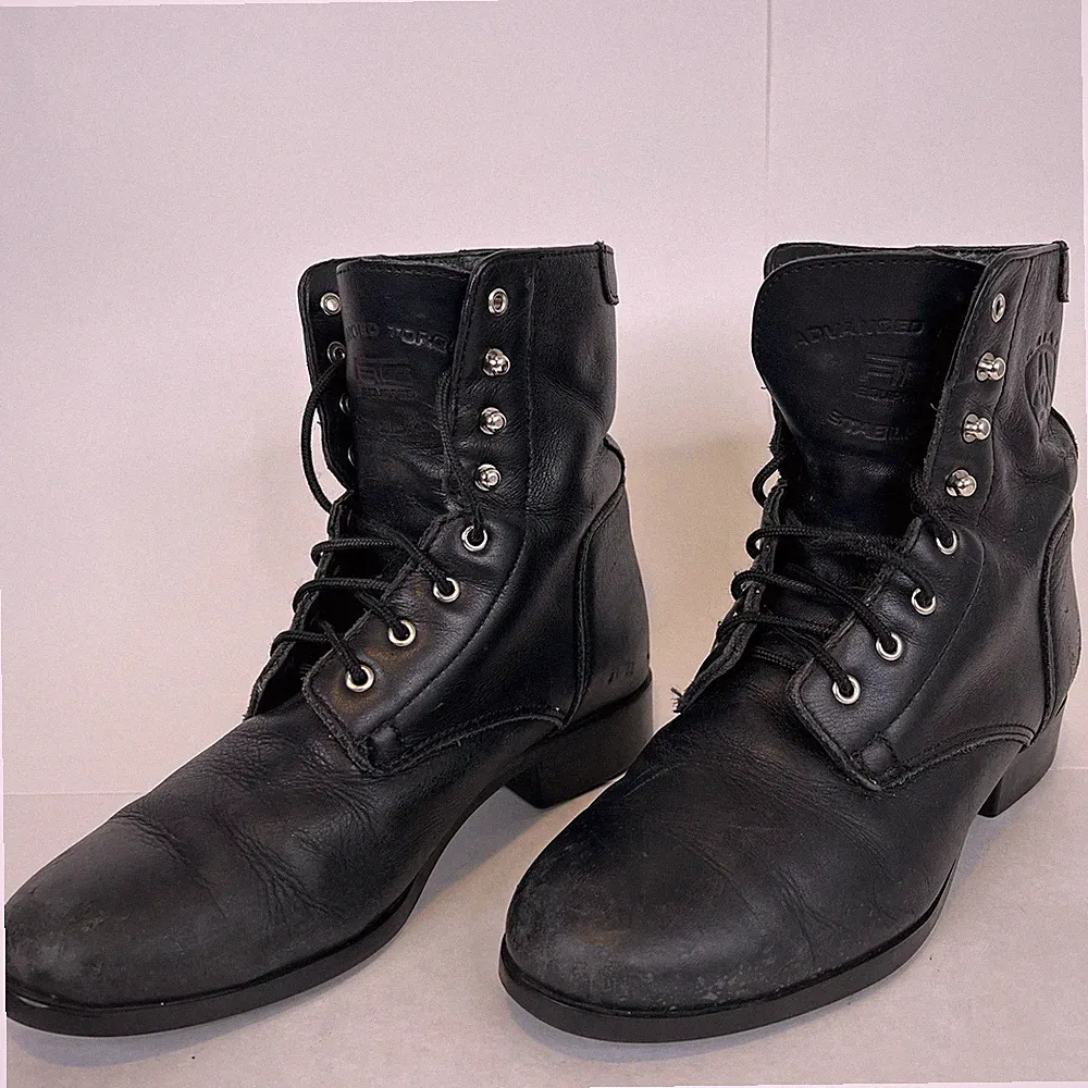 Ariat Women Black Leather Lace Up English Riding Boot Equestrian Horseback-7-C10