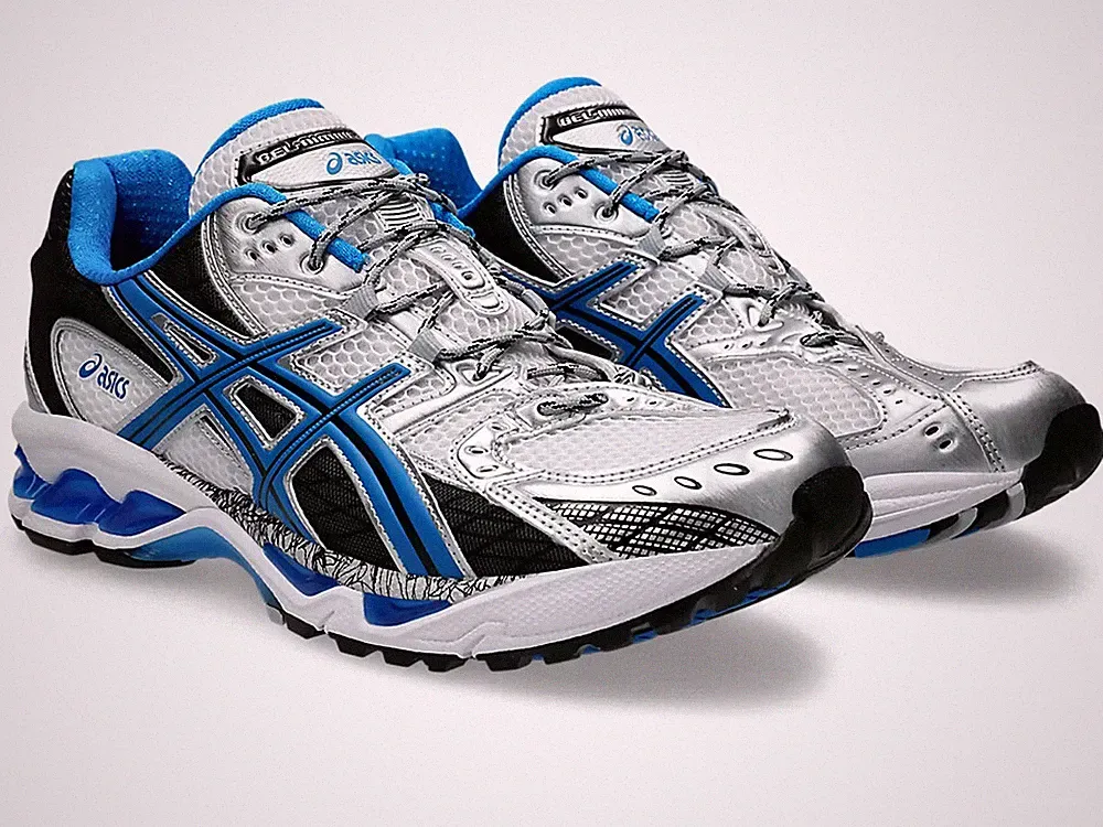 ASICS GEL-NIMBUS 10.1 1203A543 101 White Directoire Blue Sports Style Shoes