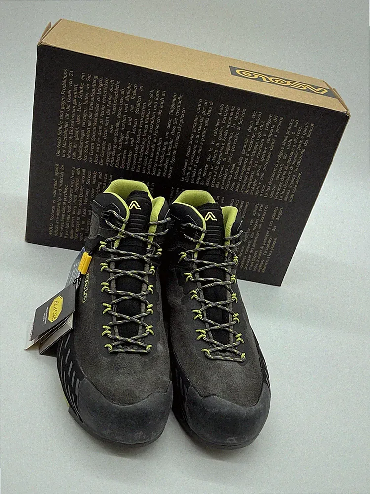 Asolo Eldo Men’s Size 9.5 Mid LTH GV Light, Agile, Technical day Hiking Boots