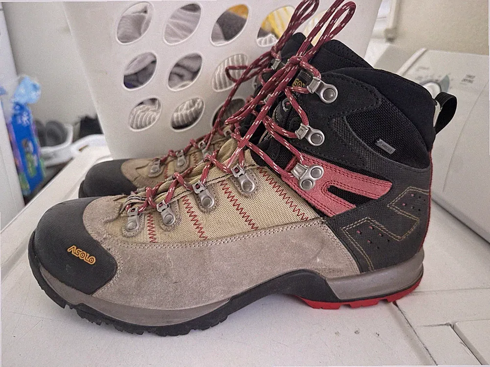 Asolo Fugitive GTX Men's Hiking Boots Wool/Black Size 14