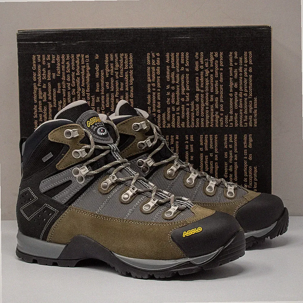 Asolo Fugitive GTX Truffle/Stone Hiking Boots, Men's 8.5