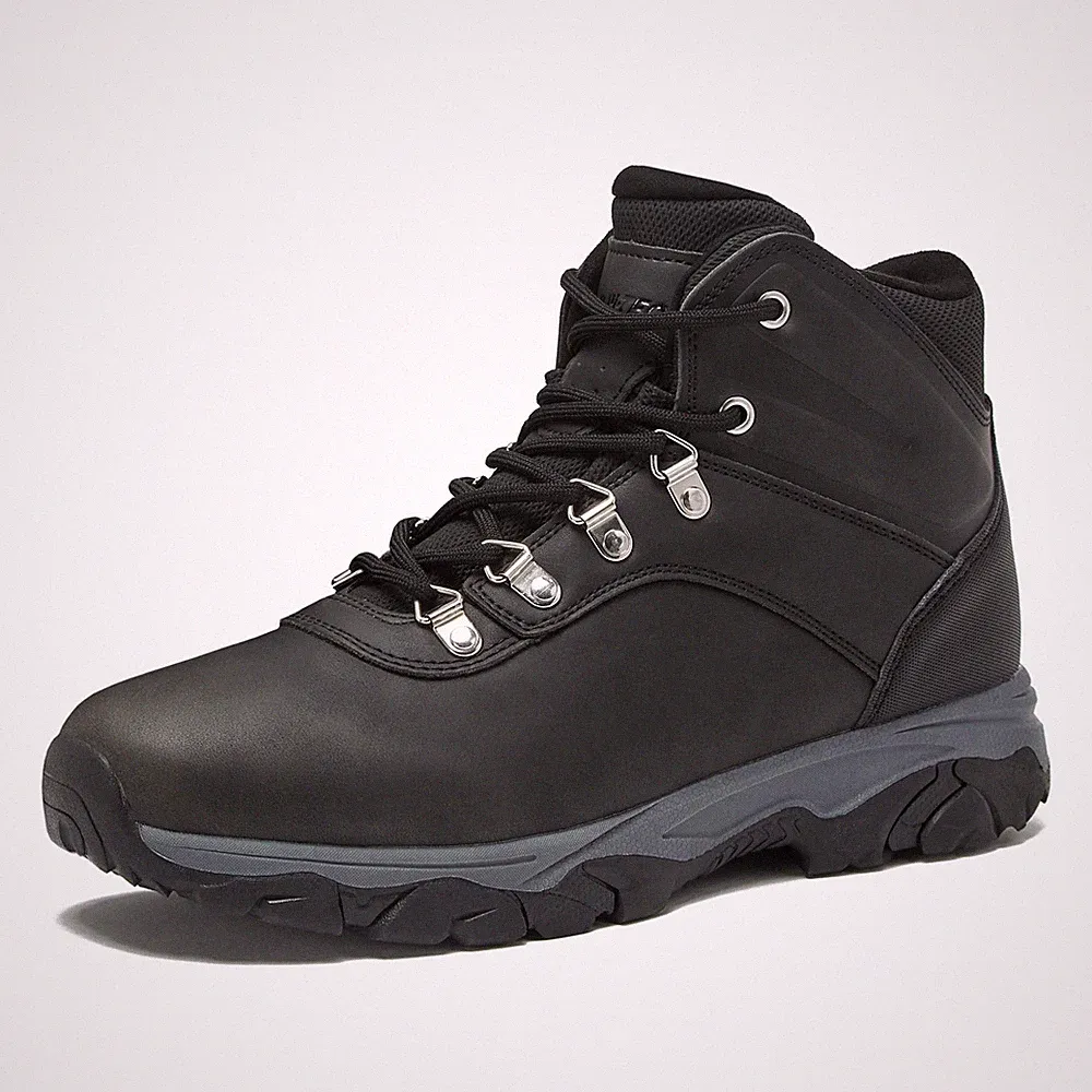 Aspen Mid Waterproof Men's Hiking Boots - Black or Brown, Medium or Wide Ligh...