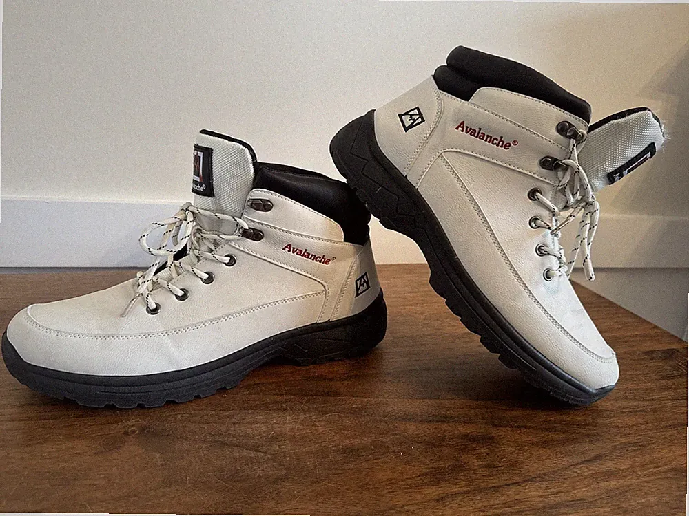 Avalanche Outdoor Boots - Hiking - Trail - White AV91674 - Men's 10.5