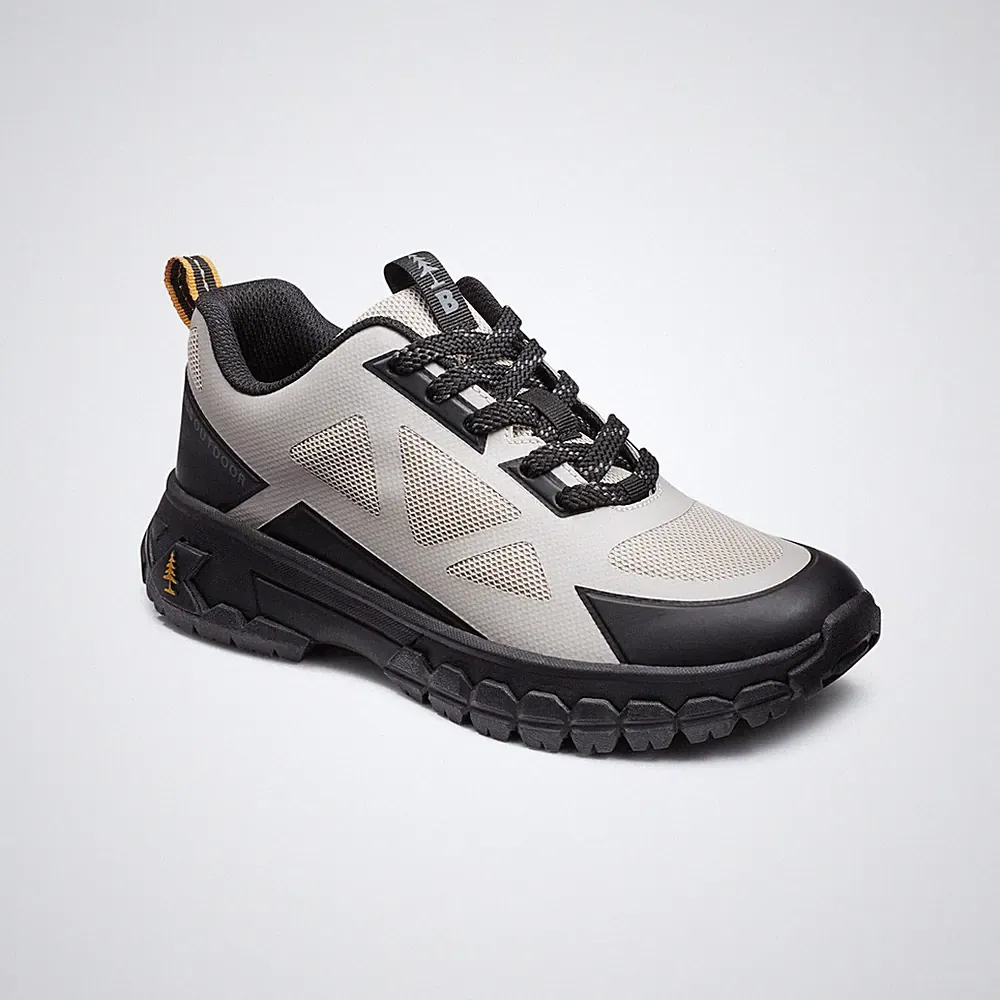 BASS OUTDOOR Women’s Peak Seamless Hiking Shoes – Lace-Up Trail Sneakers, Snow