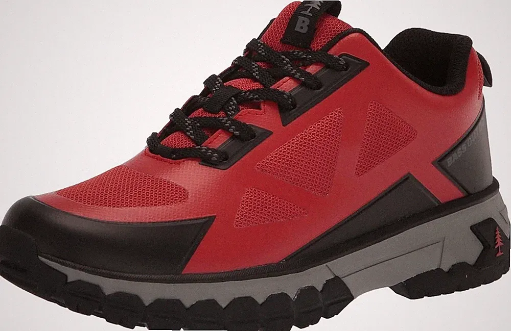 BASS OUTDOOR Women's RED Peak Seamless Hiker Mid Hiking Boot - Size 7 - New