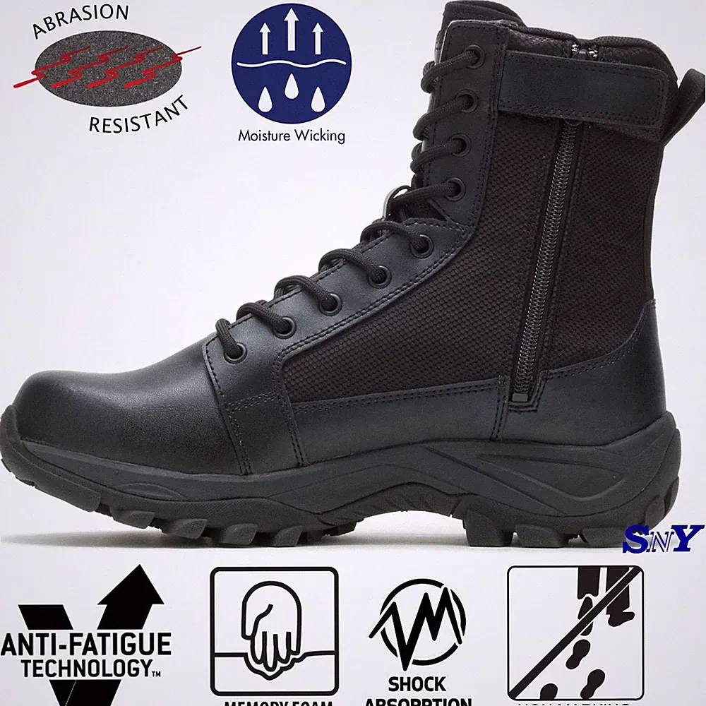 BATES Breathable Tactical Combat Men's Boots Side Zip Lightweight NWB NEW
