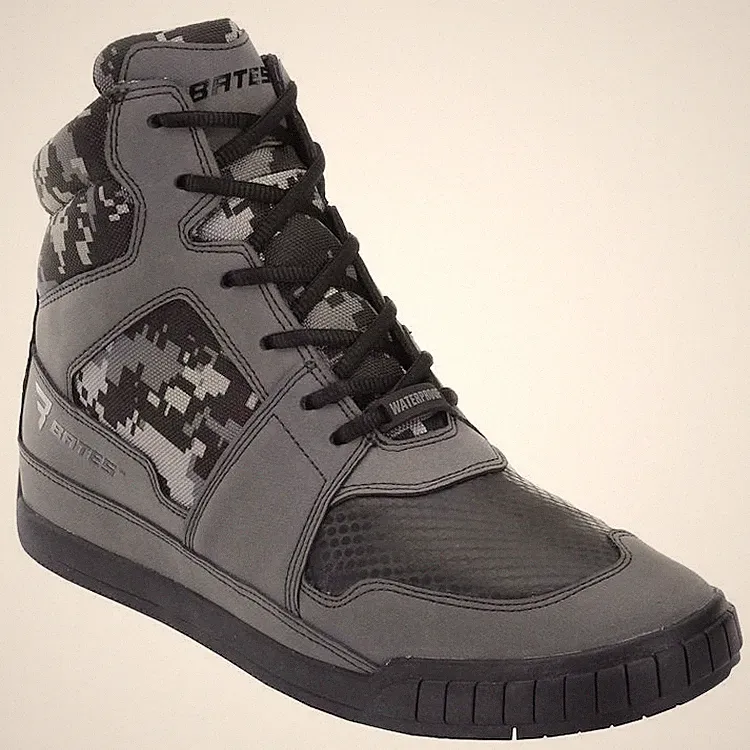 Bates Marauder Performance Men's Motorcycle Boots (Grey/Digital Camo, Size 7.5)