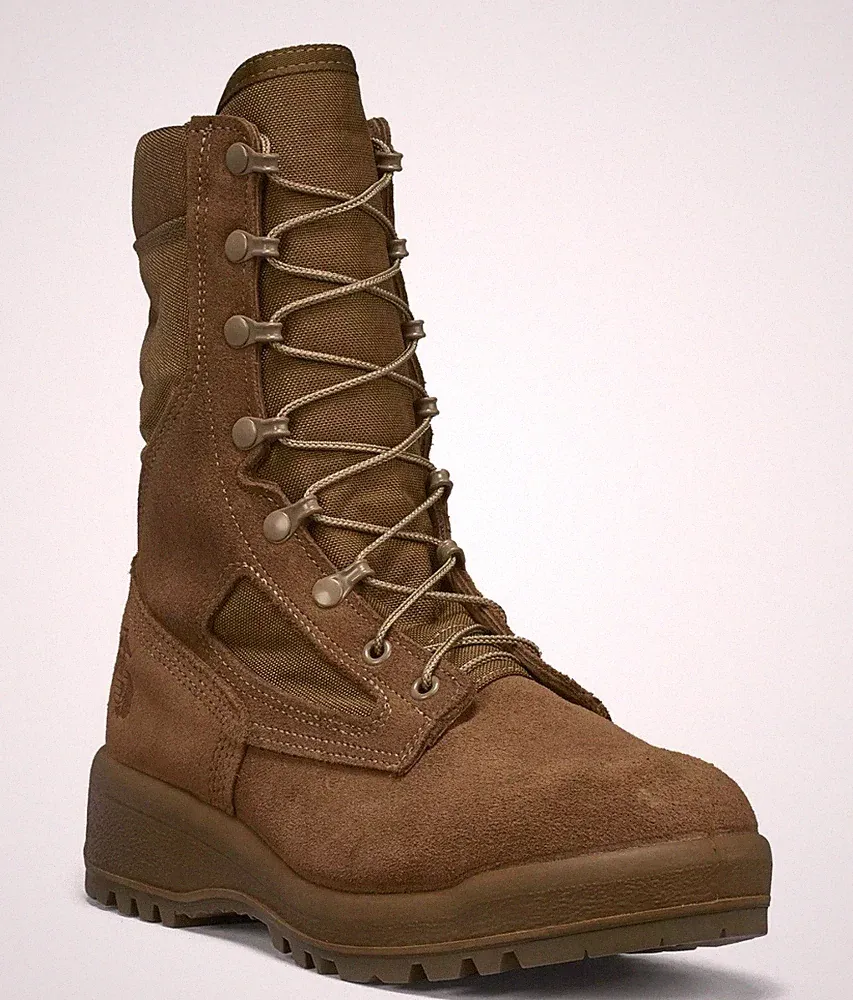 BELLEVILLE 550 ST USMC HOT WEATHER STEEL TOE COMBAT BOOTS Mens 6.5W Womans 8.5