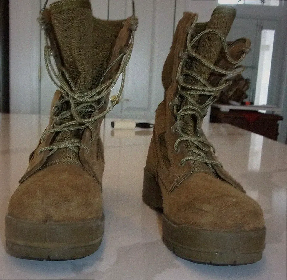 Belleville 551 ST ASTM STEEL TOE Hot Weather COYOTE CURRENT 2026 ISSUE SIZE 5R