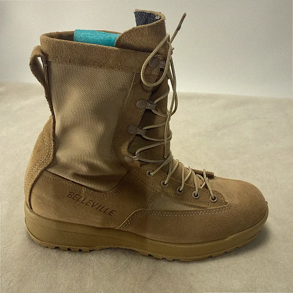 Belleville 790V Men’s 11R Tan Waterproof Flight Combat Military Boots New