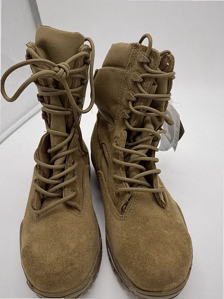 BELLEVILLE C312ST Mens Size 6 Steel Toe Tactical Military Boots USA Made Coyote