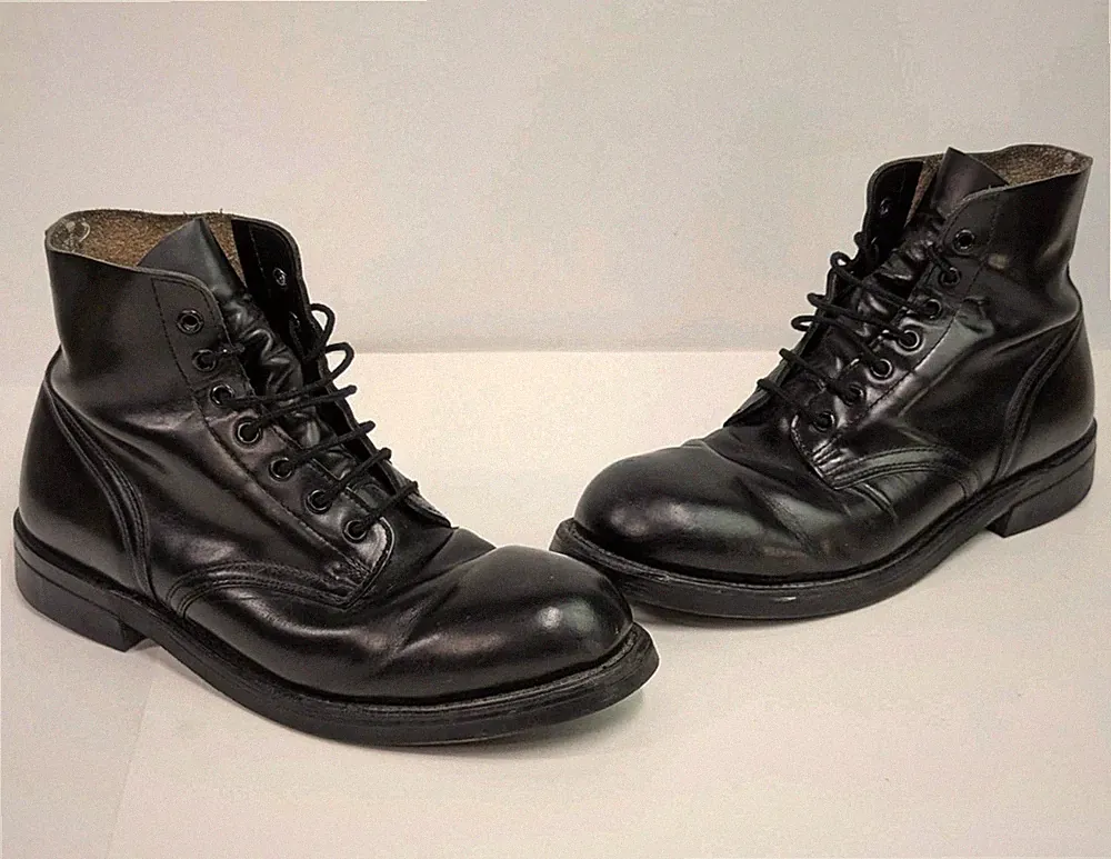 Biltrite Combat Boots, Biltrite Police Boots, Reinforced Toe, Sz 8, A223924