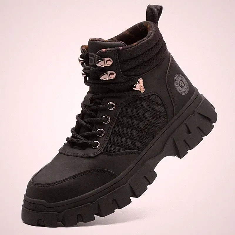 Black Hiking Boot