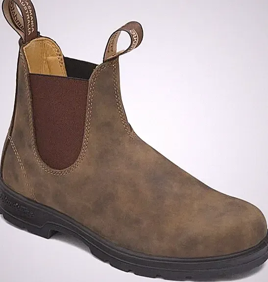 Blundstone Men's 585 Classic Chelsea Boots Rustic Brown
