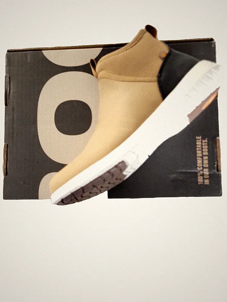 Bogs Women's Juniper Chelsea Snow Rain Boot Toffee Leather Waterproof Size 7.5