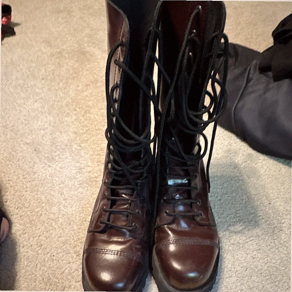 Boots & Braces Men's Cherry Used 14 eye US 11