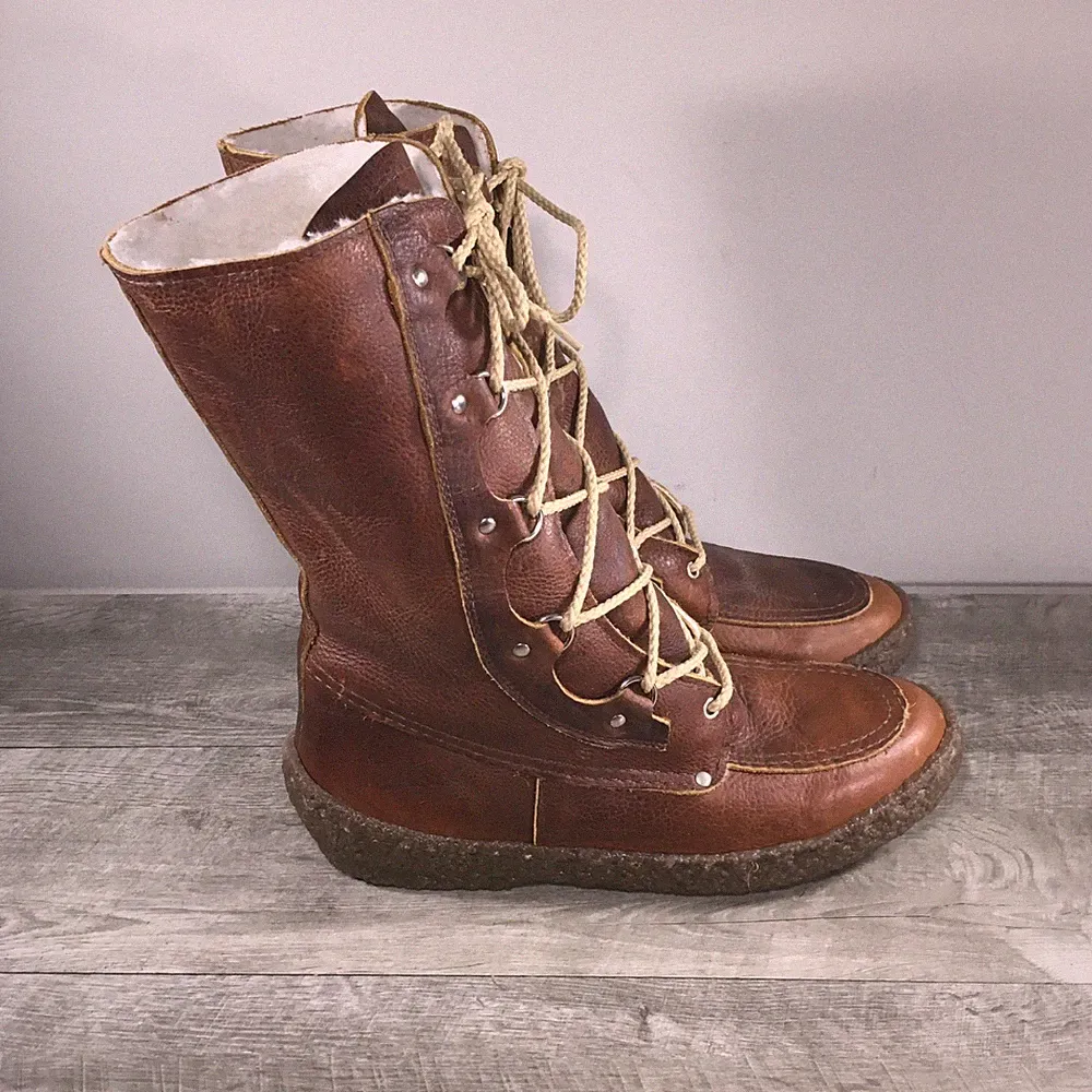 Cabela’s 911907 Lace Up Winter Hiking Forest Walking Mukluk Men’s Boots Size 10