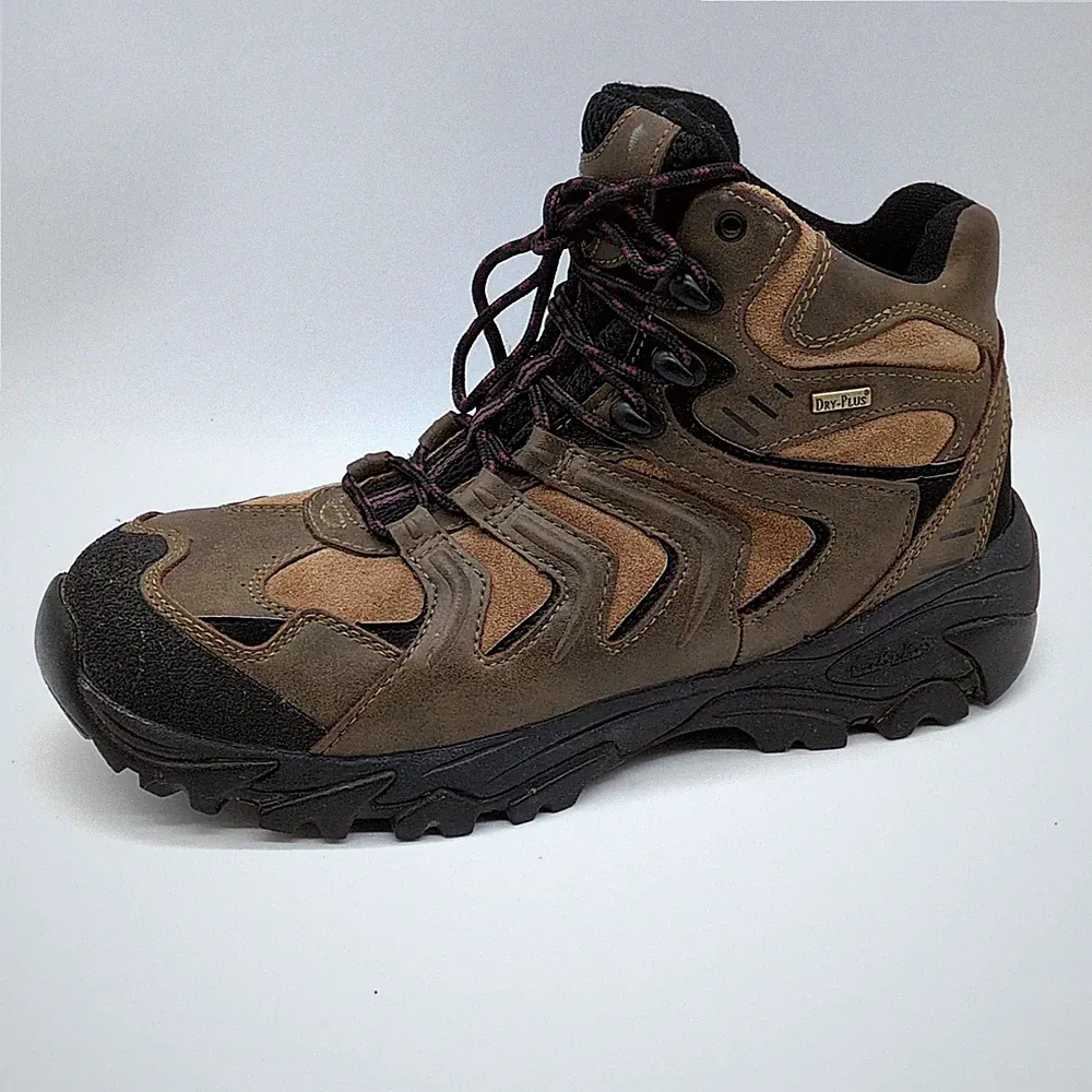 Cabela's Boots Mens Dry Plus Brown 9 Thinsulate Leather Hiking Shoes HK1033A-2