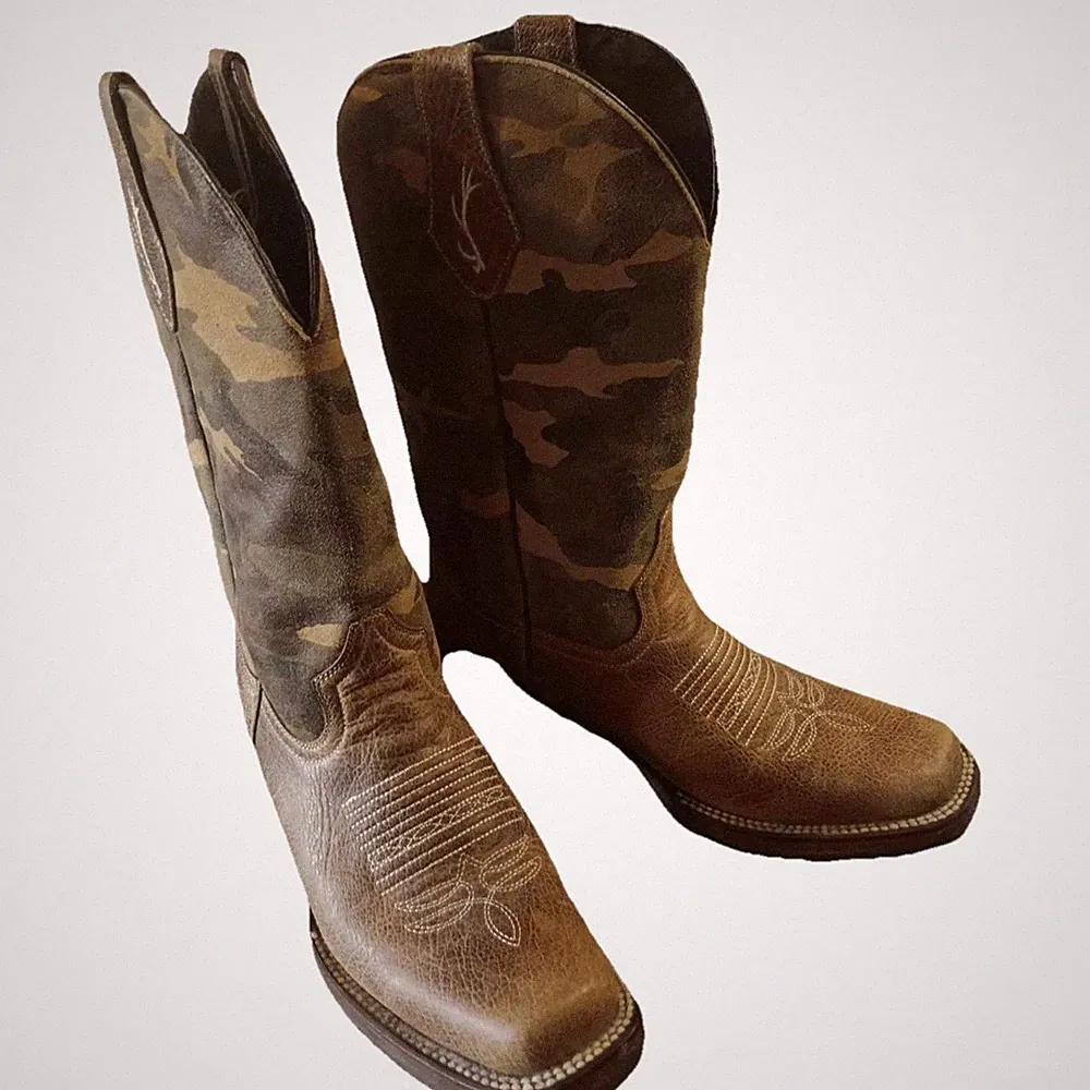 Cabela's Women's 6.5 Leather Western Cowboy Boot
