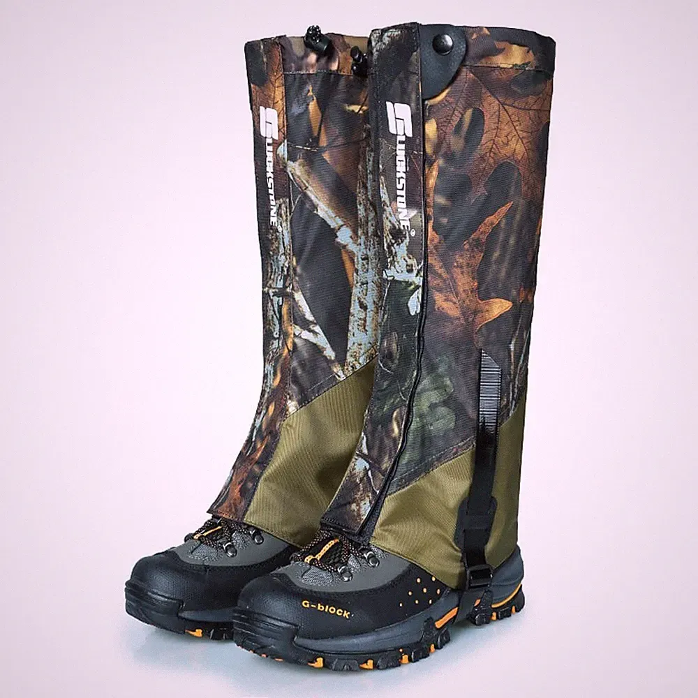 Camouflage Hiking Gaiters,Snake Gaiters for Men, Boot Gators Waterproof Shoe Leg