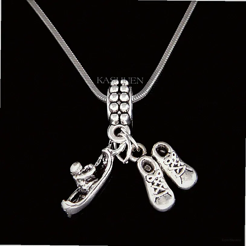 ~Canoe Hiking Boots Necklace~ Kayak Hiker Camping Kayaking Nature Outdoors Gifts
